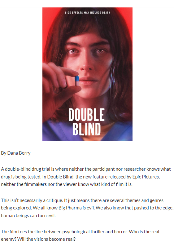 Double Blind review